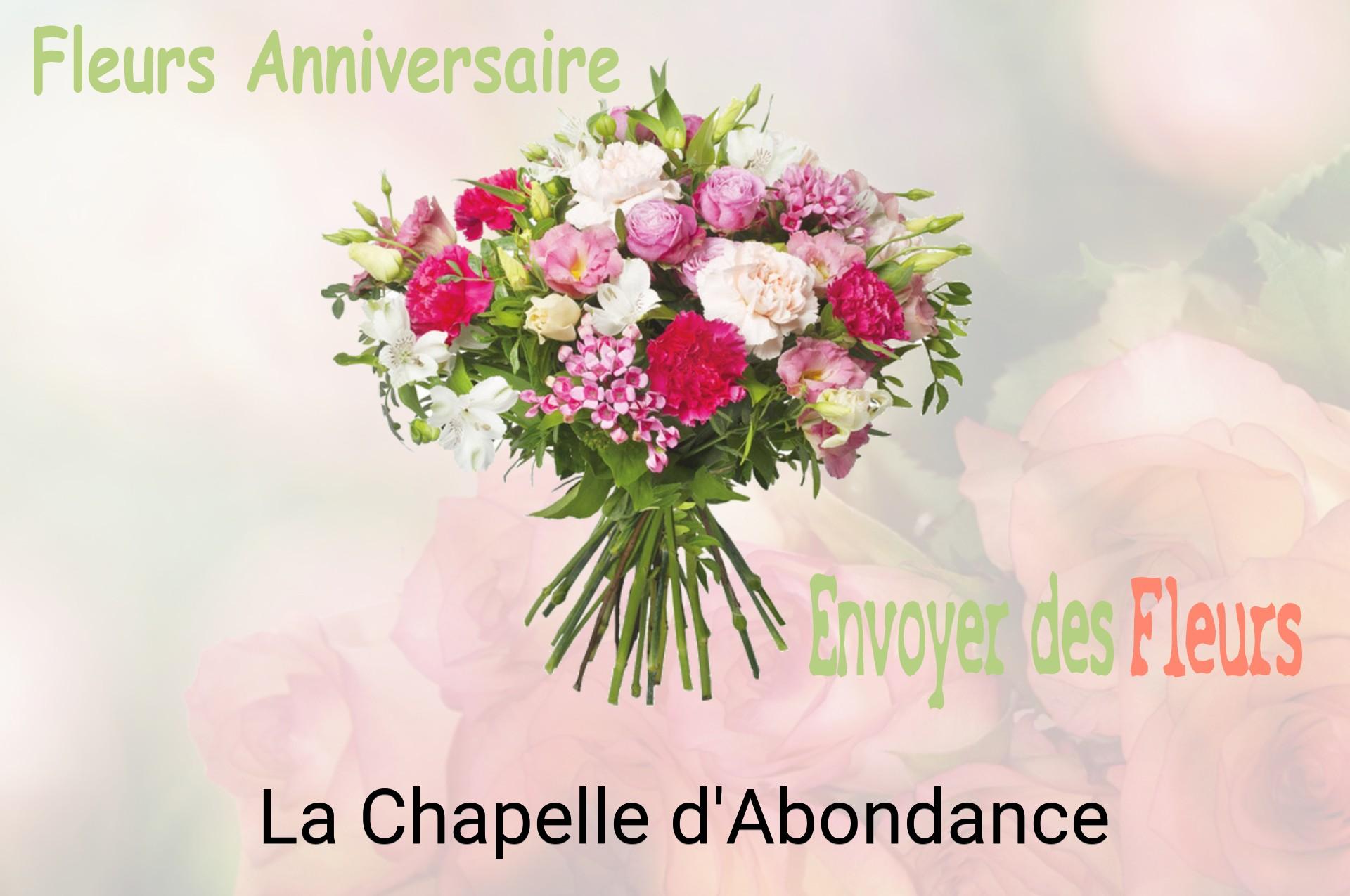Bouquet de fleurs d’anniversaire livré à La Chapelle-d'Abondance