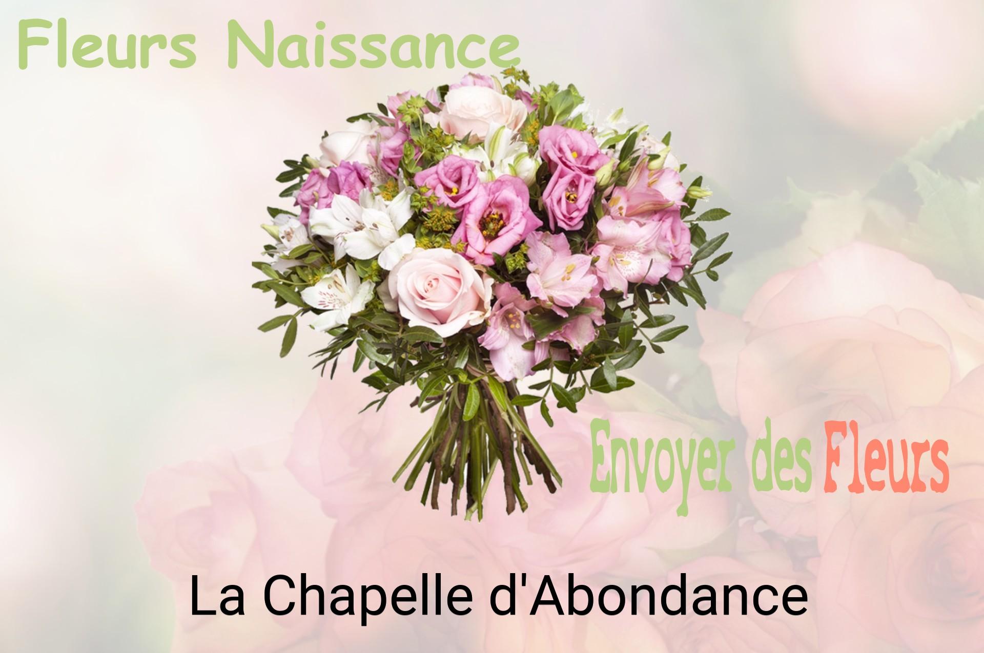 Bouquet de fleurs de naissance livré à La Chapelle-d'Abondance