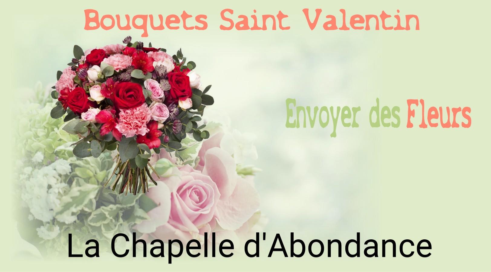 Roses de Saint-Valentin livrées à La Chapelle-d'Abondance